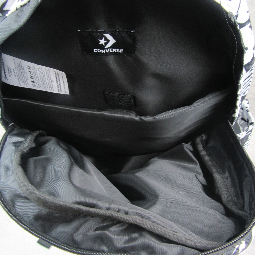 Converse Chuck Taylor Black Floral Go Backpack - Picture 6 of 8